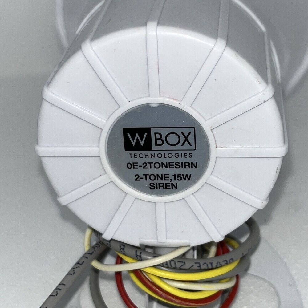 WBox horn siren 2-Tone 15W Siren w/piezo 0E-2TONESIRN - Picture 4 of 6